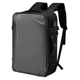 VEVOR Vacuum Travel Backpack, 65L, Expandable Vacuum Seal Compression Travel Backpack with Pump, with TSA-Approved Lock, Airback Vacpack